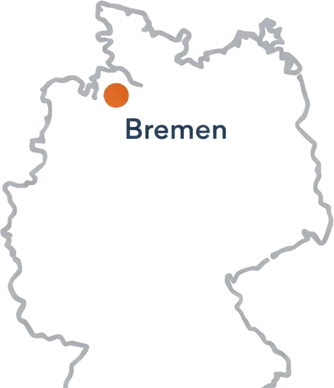Karte Bremen